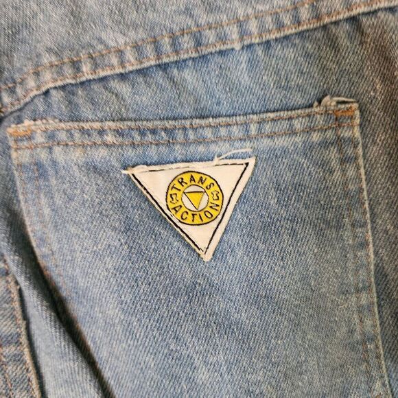 Vintage 80s Zip Ankle Light Wash Jeans Women Size 3 Blue High Waist - Picture 5 of 9